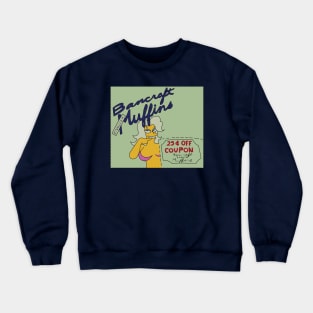 Bancraft Muffins Coupon Crewneck Sweatshirt